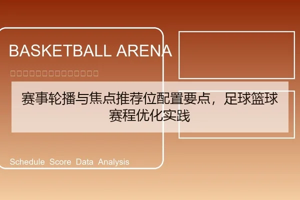 赛事轮播与焦点推荐位配置要点，足球篮球赛程优化实践